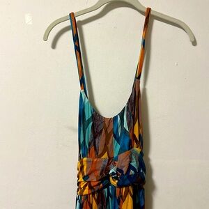 Anthropologie Maeve Multi-color Maxi Dress Large
